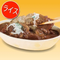 (ライス付)洋食屋のビーフシチューハンバーグ
